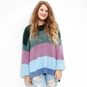 American Eagle Outfitters Multicolor Knit Sweater